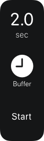 The slow-motion controls buttons